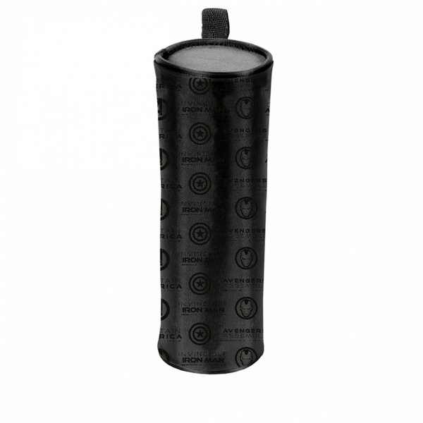 Iron Man Tuba Piórnik Szkolny Czarny Beuniq Paso Jednokomorowy [AV23SS-003]