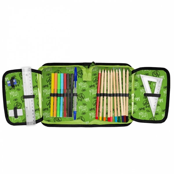 TORNISTER GAMEPAD GRA SZKOLNY GAMING GRY CHŁOPIECY DO KLAS 1-4 ZESTAW 5w1