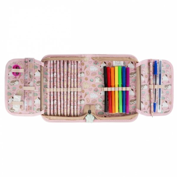 PLECAK Z KOTKAMI DLA UCZENNIC SZKOLNY ZESTAW 3w1 DO 1 KLASY TORNISTER CATS