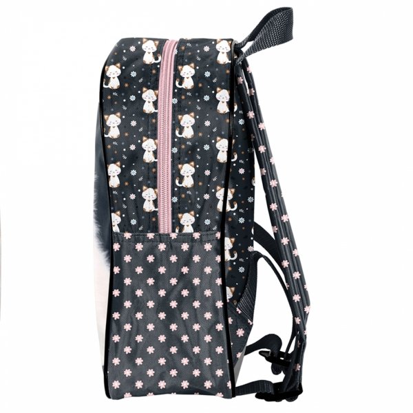 PLECACZEK KOTEK PRZEDSZKOLNY PLECAK DLA DZIEWCZYNEK NA WYCIECZKI Z KOTKIEM