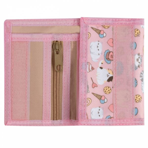 PORTFEL z KOTKIEM DZIECIĘCY DLA DZIECKA PORTFELIK DLA DZIEWCZYNEK CATS KOT