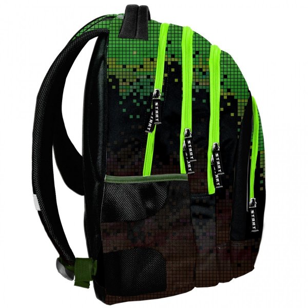 Piksele Plecak Szkolny dla Chłopaka Paso Gra Gry [PP22CR-2706]