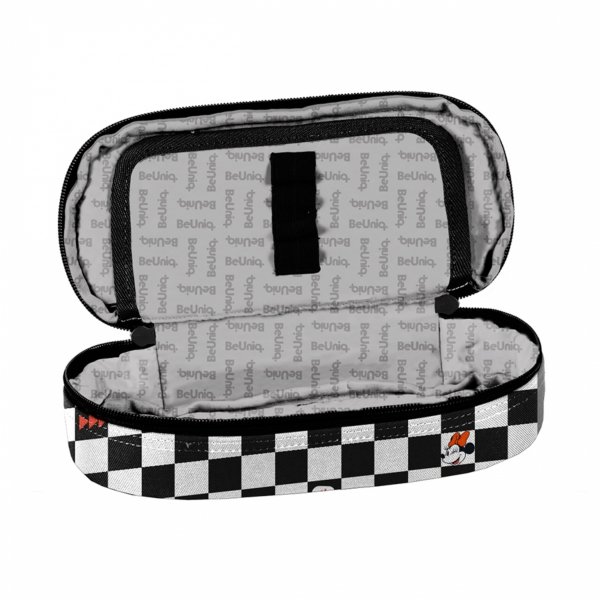 SZACHOWNICA PLECAK MŁODZIEŻOWY SZKOLNY CZARNY BeUniq 4 KOMOROWY ZESTAW 5w1