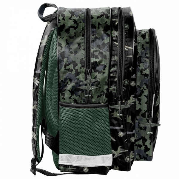 PLECAK SAMOLOTY SZKOLNY DLA CHŁOPAKA DO 1 KLASY SZKOŁY ZESTAW 5 ele FLYING