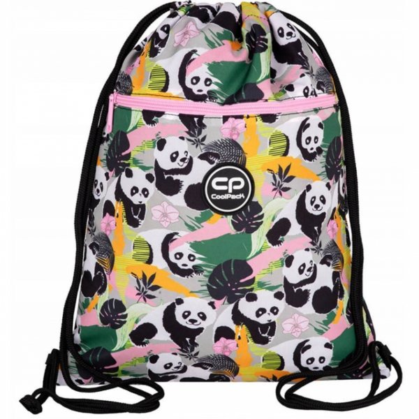 PANDA CP PLECAK COOLPACK SZKOLNY ZESTAW 5w1 DLA DZIEWCZYNKI MIŚ PANDA GANG