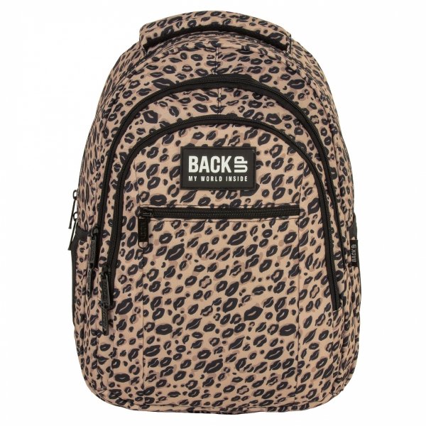 PANTERKA MŁODZIEŻOWY SZKOLNY PLECAK BACKUP ZESTAW 5w1 USTA DLA DZIEWCZYNY