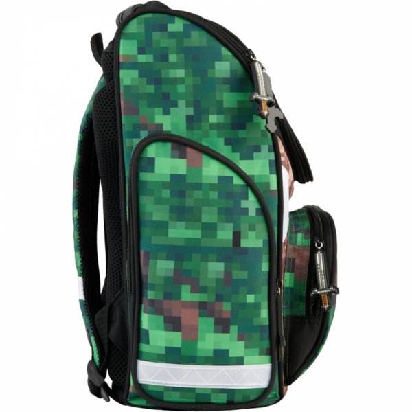 PIKSELE TORNISTER MINECRAFT SZKOLNY GAMING GRY DLA CHŁOPAKÓW ZESTAW 3w1