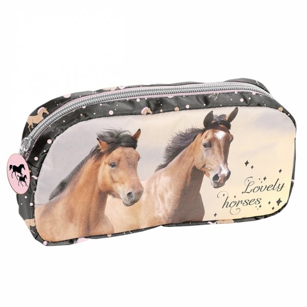 KOŃ TORNISTER SZKOLNY ZESTAW 5w1 W KONIE DO 1 KLASY PODSTAWÓWKI z KONIEM