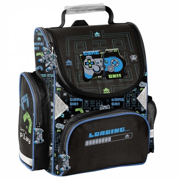 TORNISTER GAMEPAD GRY SZKOLNY GAMING DLA CHŁOPAKA DO KLAS 1-4 KOMPLET 5w1