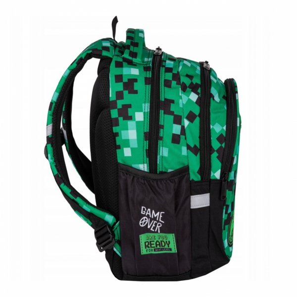 PLECAK COOLPACK CP ZESTAW 3w1 SZKOLNY PIKSELE GAMER GAMING DLA CHŁOPAKA