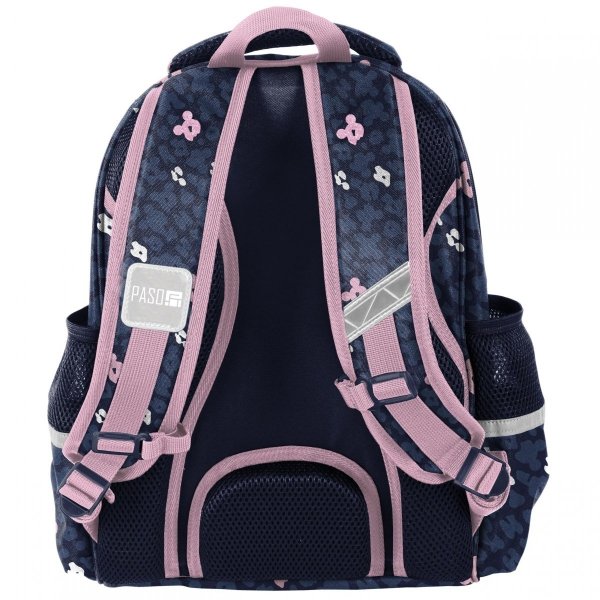 Tornister Dziewczęcy Plecak Myszka Mini do Szkoły Sztywny [DM23MM-565]