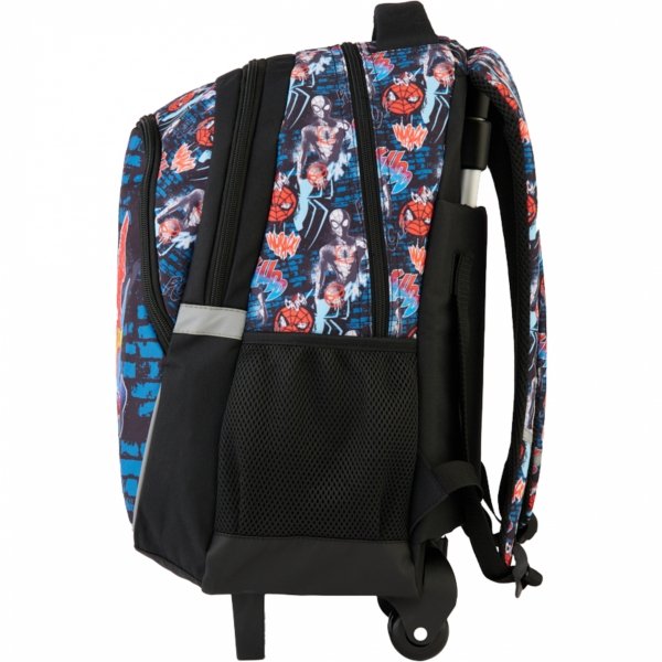 SPIDERMAN Plecak na Kółkach do Szkoły Podstawowej MARVEL z Rączką Chłopięcy