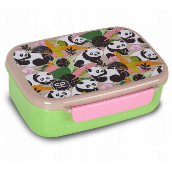 MIŚ PANDA ZESTAW Śniadaniówka Bidon CoolPack CP Tritanum Free BPA z PANDĄ