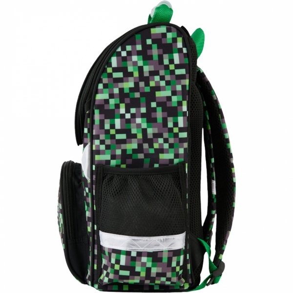 ZESTAW 3w1 TORNISTER SZKOLNY GAMING GAMER DLA CHŁOPAKÓW PODSTAWÓWKI PIKSELE