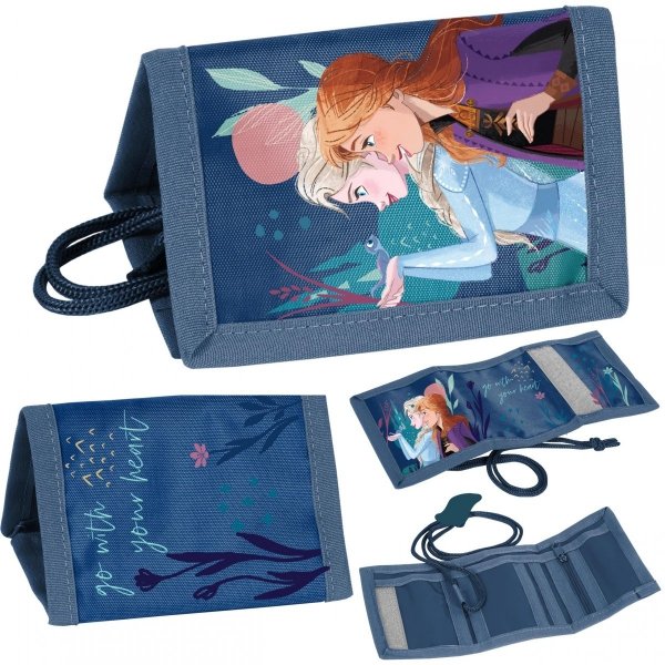 Frozen Portfel Kraina Lodu Portfelik Dziecięcy Dziewczęcy [DF22CF-002]
