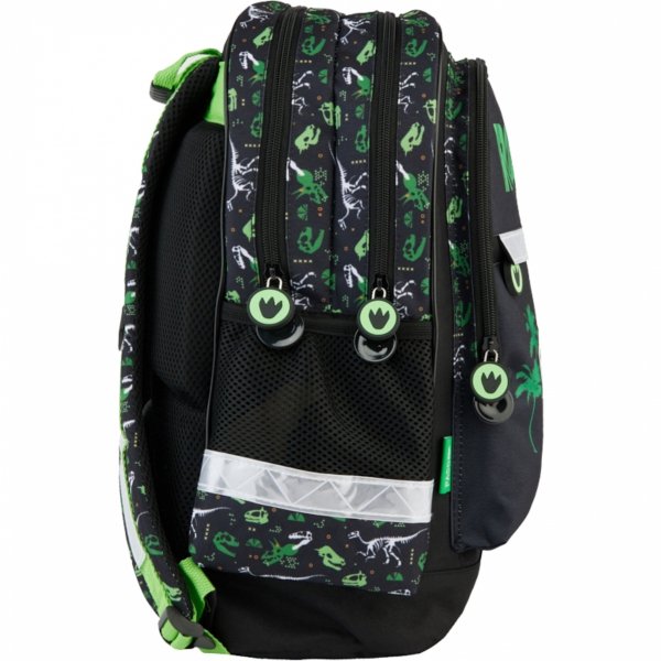 DINOZAURY PLECAK CHŁOPIĘCY SZKOLNY TYRANOZAUR DO PODSTAWÓWKI ZESTAW 3w1