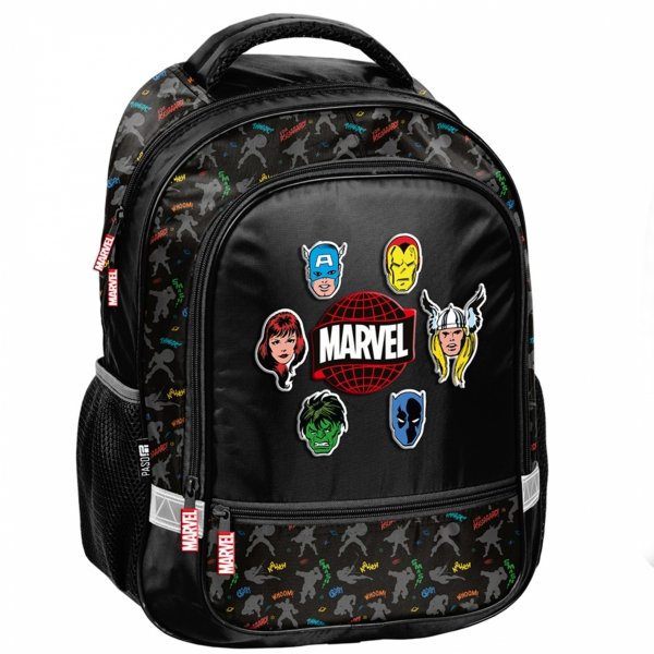 PLECAK SZKOLNY AVENGERS DO 1 KLASY DLA CHŁOPAKÓW ZESTAW 3elem. THOR HULK