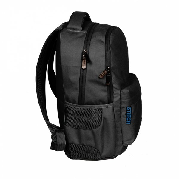 PLECAK STITCH CZARNY BEUNIQ MŁODZIEŻOWY SZKOLNY ZESTAW 5w1 LILO I STICH