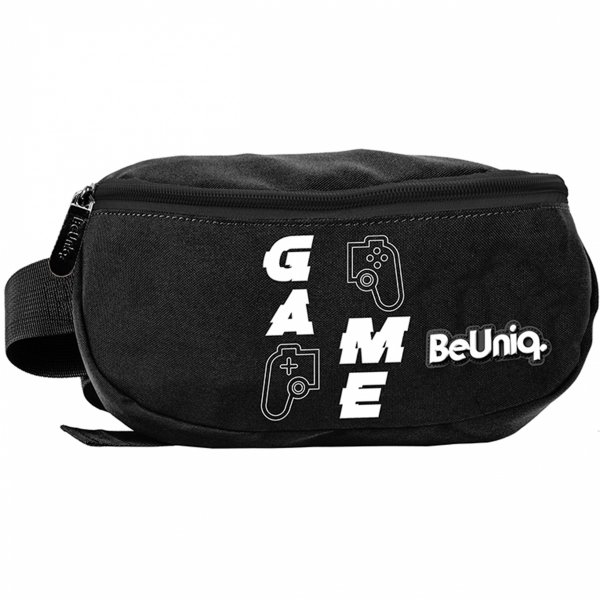 GAMEPAD SASZETKA NERKA TORBA na PAS MŁODZIEŻOWA CZARNA BEUNIQ GAMER GRY GRA