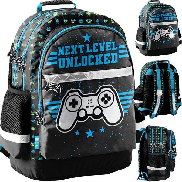 Gamer Plecak Szkolny Gaming Gamepad dla Uczniów Paso [PP23NX-116]