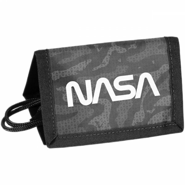 NASA PORTFEL DZIECIĘCY SZKOLNY PASO PORTFELIK KAMUFLAŻ DLA CHŁOPAKA