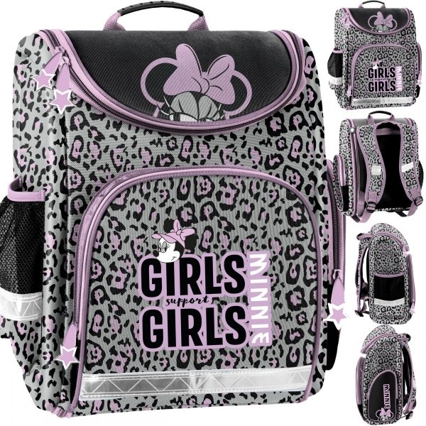 Szkolny Dziewczęcy Tornister Paso Myszka Mini Minnie [DM22AA-524]