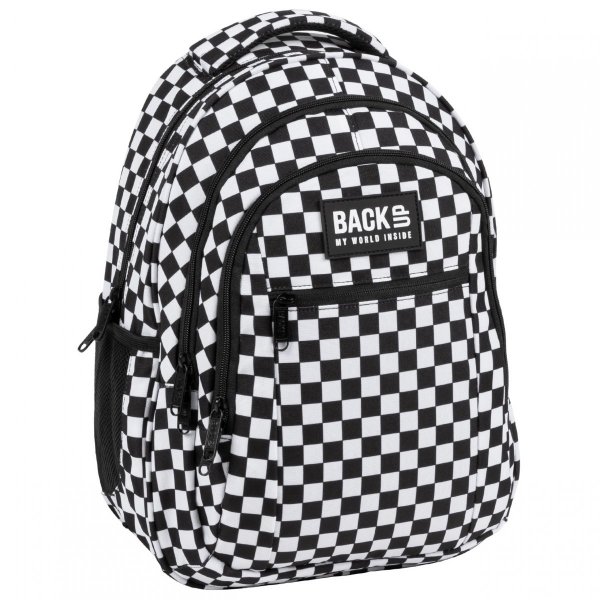 SZACHOWNICA PLECAK BACKUP 3w1 MŁODZIEŻOWY DERFORM SZKOLNY NOWOCZESNY