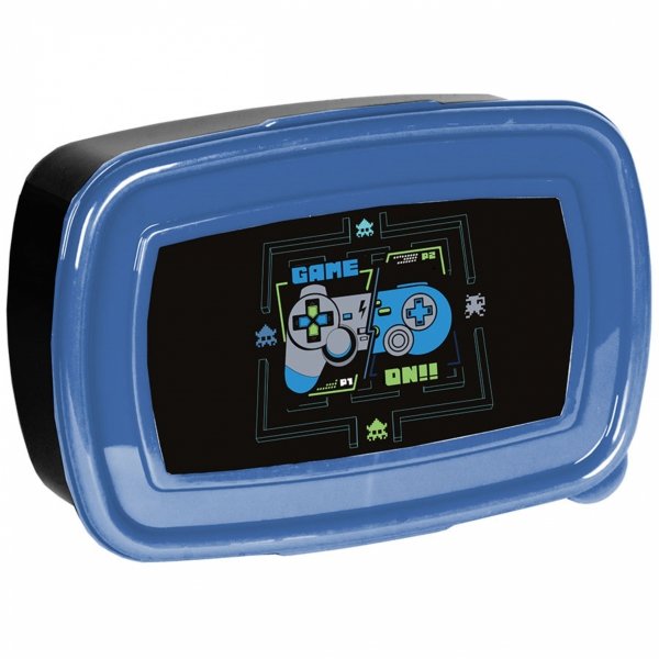 PLECAK NA KÓŁKACH SZKOLNY GAMEPAD GAMER GAMING DO 1 KLASY GRY KOMPLET 5w1