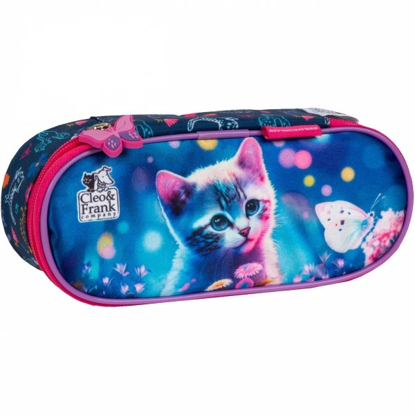 ZESTAW 5w1 KOT CATS PLECAK Z KOTKAMI DLA DZIEWCZYNY SZKOLNY DO PODSTAWÓWKI