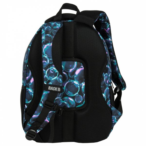 KOMPLET 5ele. BAŃKI PLECAK MŁODZIEŻOWY BACKUP SZKOLNY DZIEWCZĘCY BUBBLE