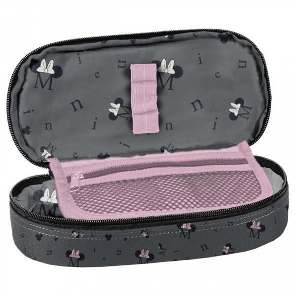 Myszka Minnie Szary Szkolny dla Nastolatki Pojemny [DM22BB-013]