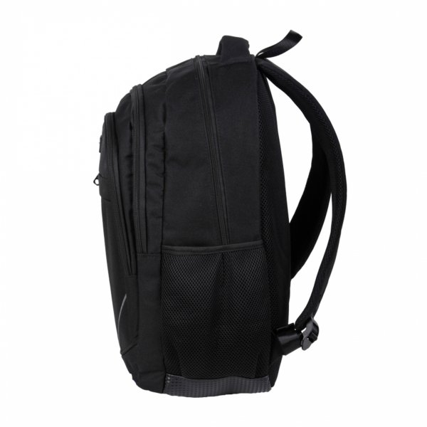 CZARNY PLECAK MŁODZIEŻOWY BIZNESOWY PODRÓŻNY DUŻY MĘSKI DAMSKI PASO