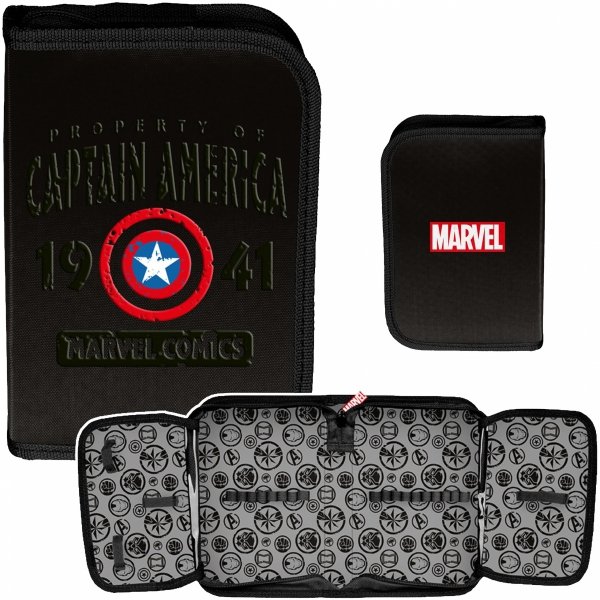 SZKOLNY PIÓRNIK AVENGERS DO PODSTAWÓWKI KAPITAN AMERYKA DLA CHŁOPAKA PASO