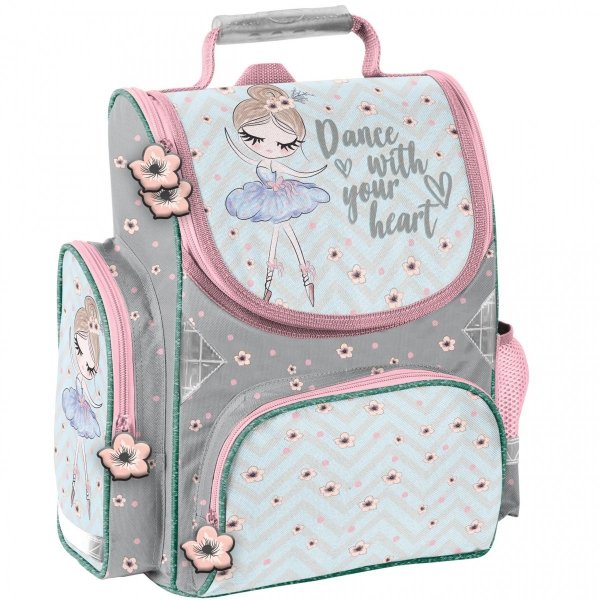 Tornister z Baletnicą Dziewczęcy w komplecie do Podstawówki [PP21BL-525]