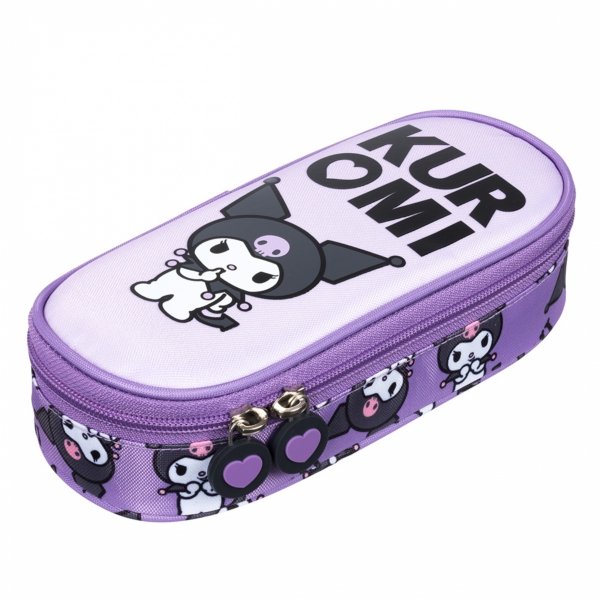 KUROMI VIOLET PLECAK KOMPLET 5 ele MAJEWSKI DLA DZIEWCZYNY 4-komorowy