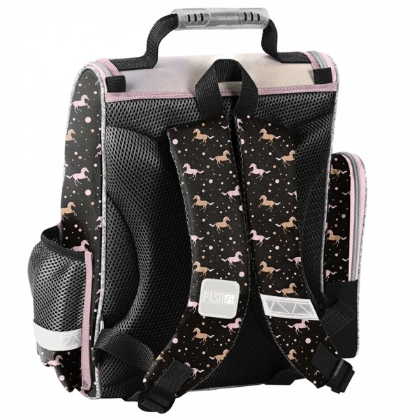 TORNISTER KOŃ KOMPLET 5el SZKOLNY Z KONIEM DO 1 KLASY DO PODSTAWÓWKI KONIE