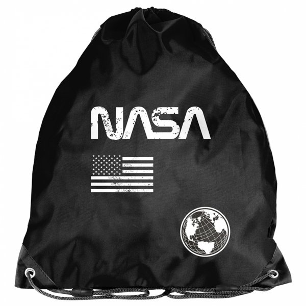 KOSMICZNY CZARNY WOREK NA OBUWIE NASA WF STRÓJ GIMNASTYCZNY KAPCIE BUTY