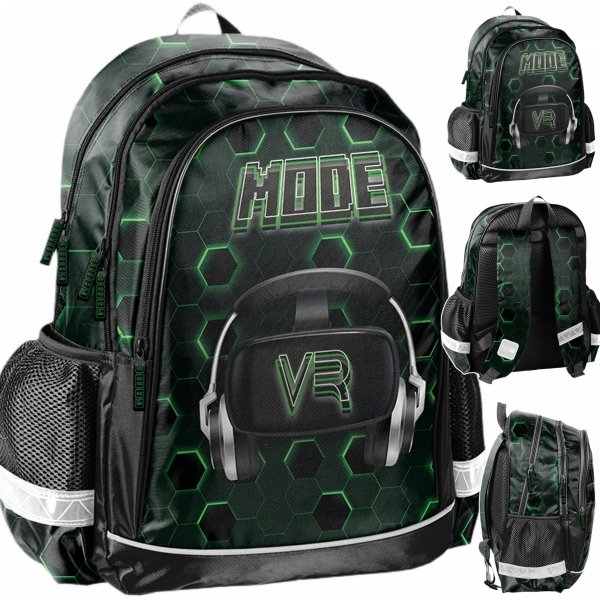 GAMER PLECAK SZKOLNY DO PODSTAWÓWKI GRA GRY DO 1 KLASY GAMING CHŁOPIĘCY