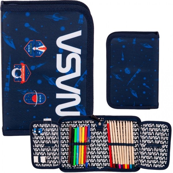 Kosmiczny Piórnik Nasa dla Chłopaków z wyposażeniem [PP22NA-P001]