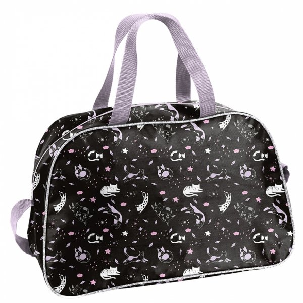 KOTEK TORBA SZKOLNA NA BASEN SPORTOWA DLA DZIEWCZYNEK WYCIECZKOWA Z KOTKIEM