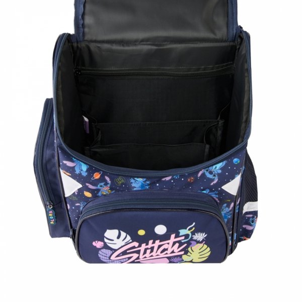 STITCH TORNISTER KOMPLET 5w1 DLA DZIEWCZYNEK DO PODSTAWÓWKI DO 1 KLASY