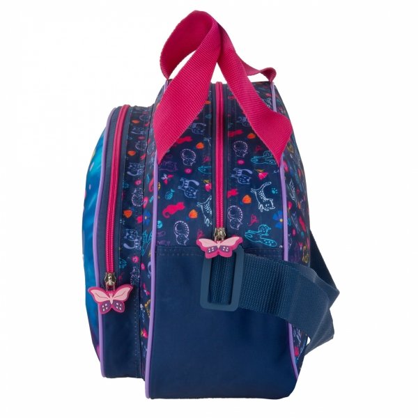 TORBA SZKOLNA KOT SPORTOWA NA BASEN DLA DZIEWCZYN Z KOTKAMI WYCIECZKOWA