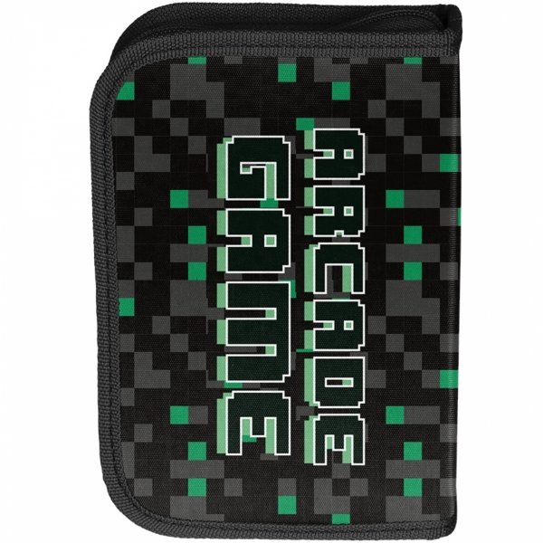 KOMPLET 3w1 TORNISTER SZKOLNY GAMING GAMER DLA CHŁOPAKÓW PODSTAWÓWKI PIKSELE