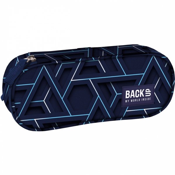 PLECAK BACKUP ION SZKOLNY MŁODZIEŻOWY DLA CHŁOPAKA KOMPLET 5 ele NIEBIESKI