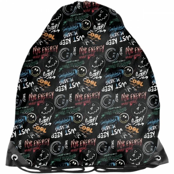 WOREK NA WF STRÓJ GIMNASTYCZNY KAPCIE OBUWIE SMILEY ENERGY BEUNIQ