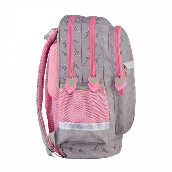 KOTKI PLECAK SZKOLNY DLA DZIEWCZYNEK ZESTAW 5 ele DO PODSTAWÓWKI Z KOTKIEM