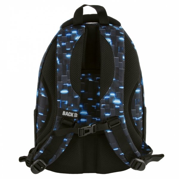 PLECAK BACKUP SZKOLNY MŁODZIEŻOWY DLA CHŁOPAKA 4 kom. BYTEWAVE KOMPLET 5ele