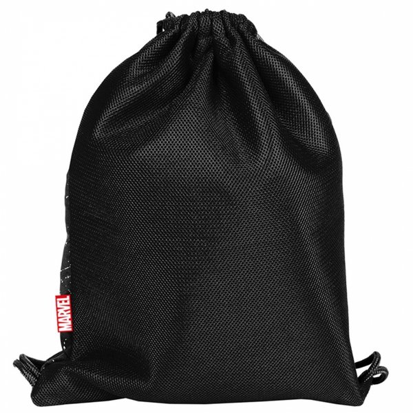 SPIDER-MAN DUŻY WOREK PLECAK NA SZNURKACH NA OBUWIE BEUNIQ CZARNY MARVEL