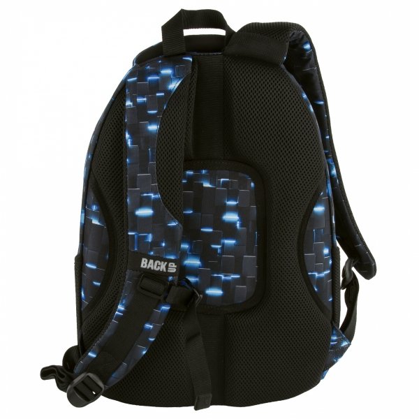 PLECAK BACKUP SZKOLNY MŁODZIEŻOWY DLA CHŁOPAKA 4 kom. BYTEWAVE KOMPLET 5ele