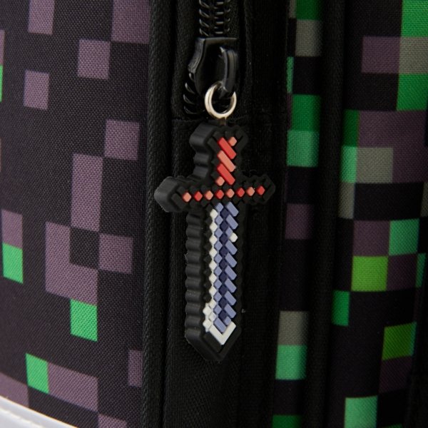 KOMPLET 3w1 TORNISTER SZKOLNY GAMING GAMER DLA CHŁOPAKÓW PODSTAWÓWKI PIKSELE